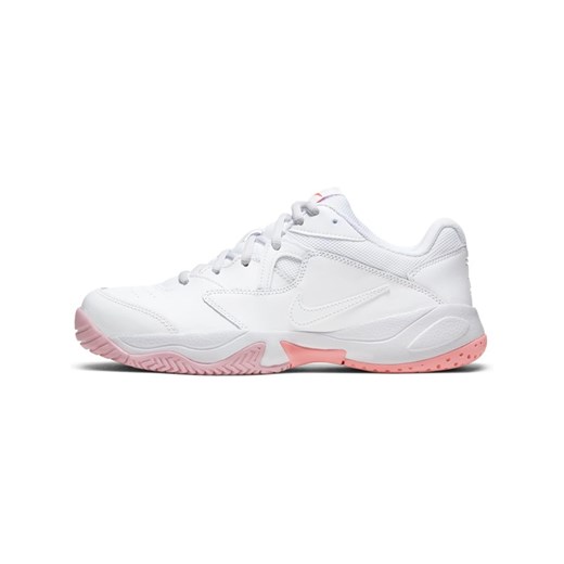 Buty sportowe damskie Nike do tenisa gładkie na wiosnę sznurowane 
