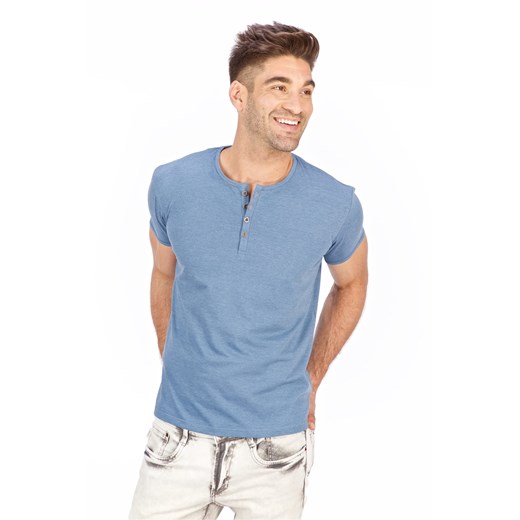 T-shirt męski Lanieri Fashion z krótkim rękawem 