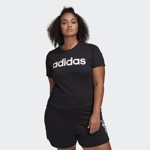 Bluzka damska Adidas z krótkimi rękawami casual z okrągłym dekoltem 