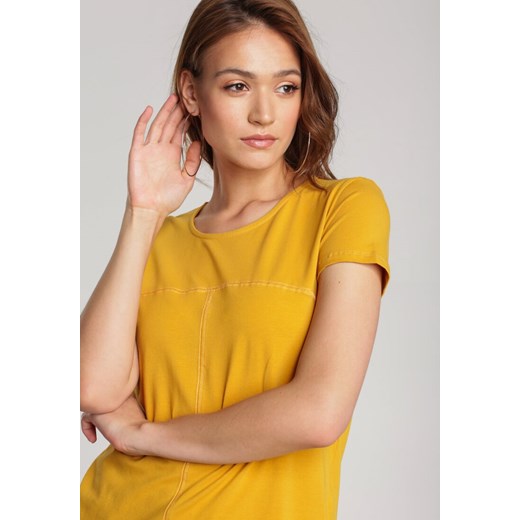 Żółty T-shirt Lorerene