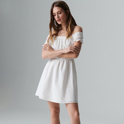 Sukienka biała Cropp 