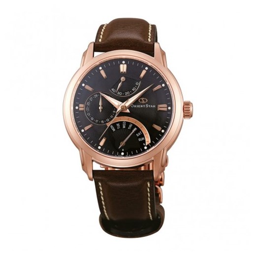 Zegarek Orient brązowy 