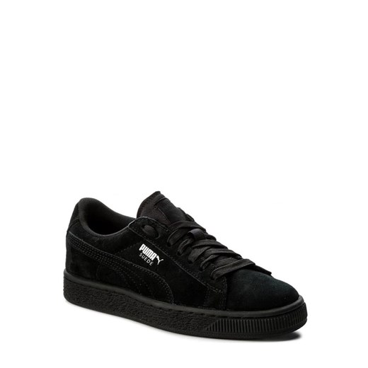 Skórzane sneakersy "Suede" w kolorze czarnym