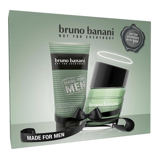 Bruno Banani Made for Men zestaw - woda toaletowa  30 ml + żel pod prysznic  50 ml Bruno Banani  1 promocja Perfumy.pl 