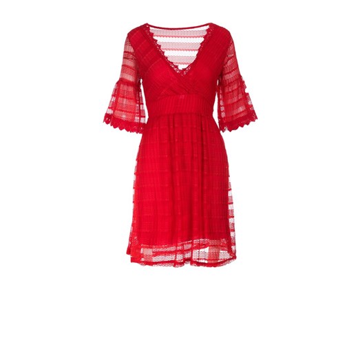 Czerwona Sukienka Adreatina Renee  One Size Renee odzież