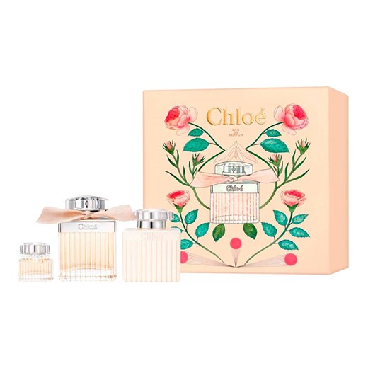 Chloe Eau de Parfum zestaw - woda perfumowana  75 ml + woda perfumowana 5 ml + balsam do ciała 100 ml  Chloé 1 Perfumy.pl