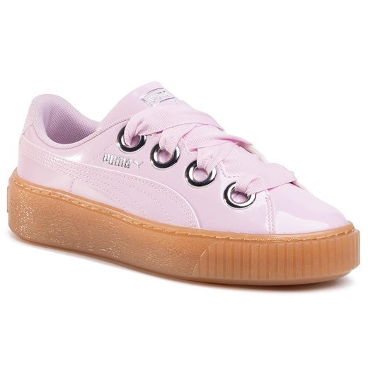 Sneakersy PUMA - Basket Platform Kiss Anodized Jr 366822 03 Winsome Orchid/Puma Silver