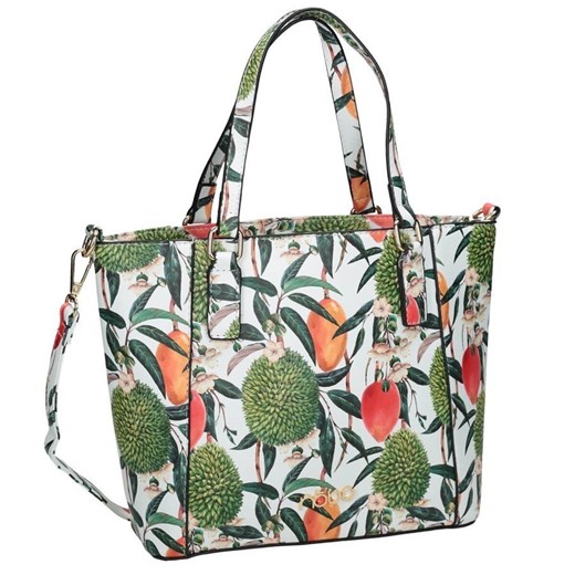 Shopper bag Nobo ze skóry ekologicznej w stylu boho 