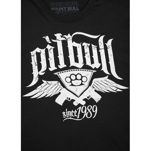 Koszulka Pit Bull Oldschool Knuckles'20 - Czarna (210303.9000)  Pit Bull West Coast S ZBROJOWNIA