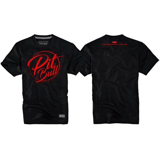 Koszulka Pit Bull PB Inside'20 - Czarna (210310.9000) Pit Bull West Coast  S ZBROJOWNIA