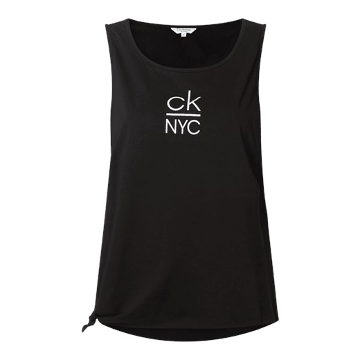 Bluzka damska Calvin Klein Underwear bez rękawów z okrągłym dekoltem 