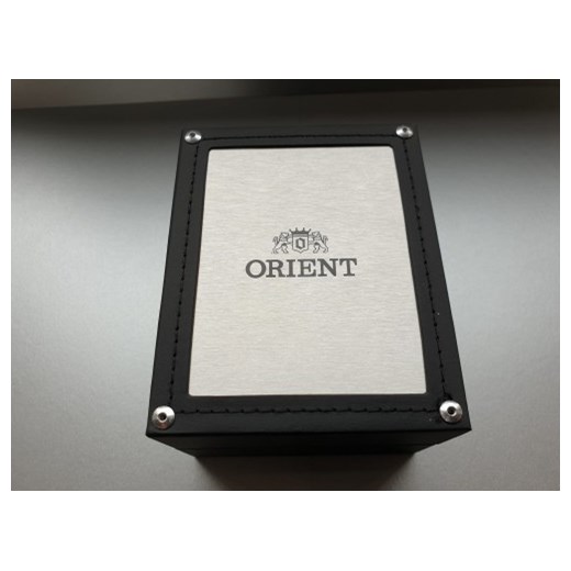 Zegarek srebrny Orient analogowy 