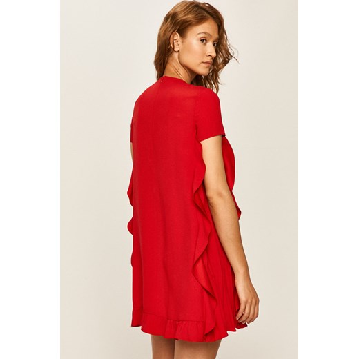 Sukienka Red Valentino mini z krótkimi rękawami na randkę 