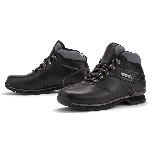Buty zimowe męskie Timberland skórzane czarne sportowe 