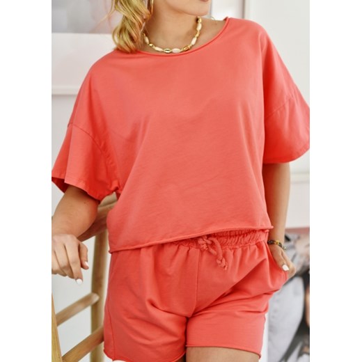 Bluza temel koralowa Fason uniwersalny