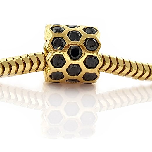 Charms do Pandora, Apart beads Beczka złoto 585 Miyou   Miyou.pl