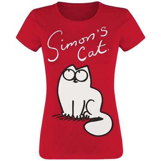 Simon&apos; s Cat - Simon - T-Shirt - czerwony   XL EMP