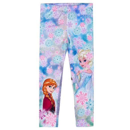 Disney Frozen Kraina Lodu legginsy 122/128