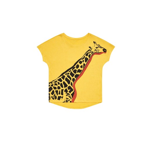 T-shirt z nadrukiem żyrafy   XS Moodo.pl
