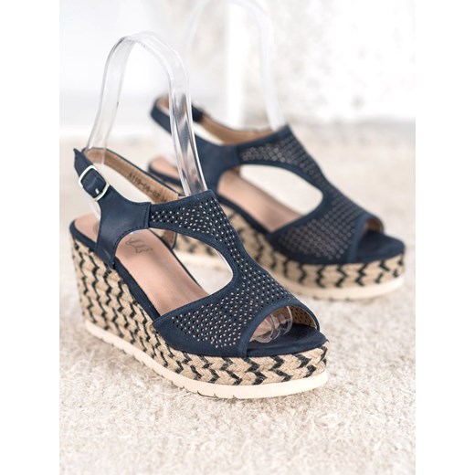 Espadryle damskie CzasNaButy na koturnie