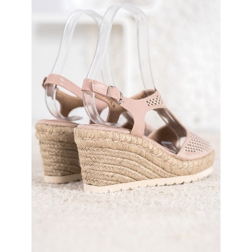 Espadryle damskie CzasNaButy na lato z klamrą