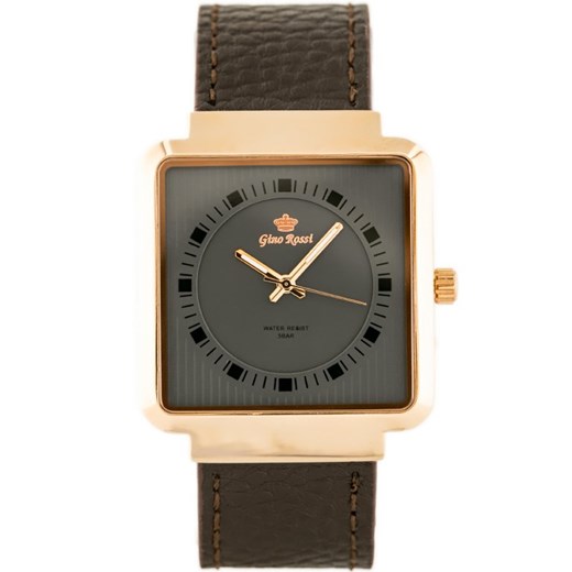 Brązowy zegarek Gino Rossi analogowy 