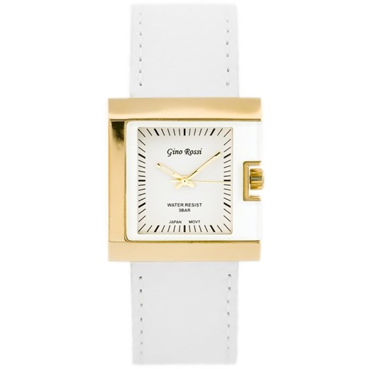 Biały zegarek Gino Rossi analogowy 