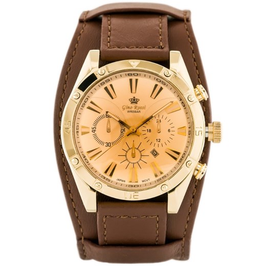 Gino Rossi zegarek brązowy 