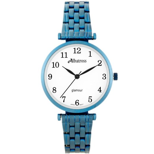Niebieski zegarek Albatross analogowy 