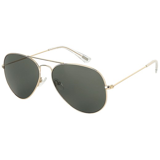 EMP - Pilotenbrille - Green Aviator - Okulary przeciwsłoneczne - zielony złoty