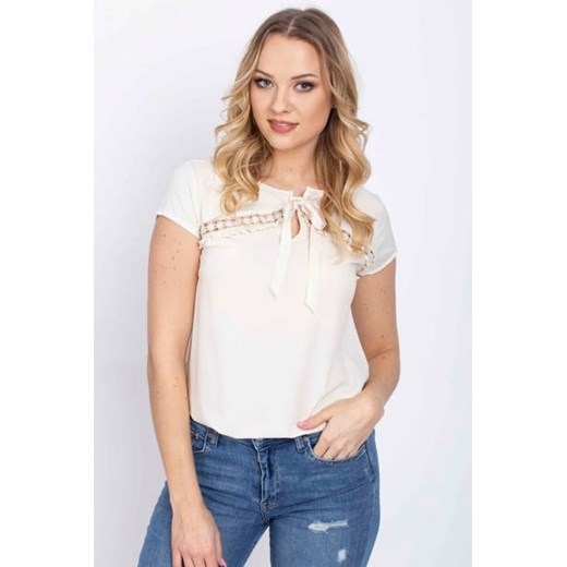 Bluzka damska biała Royalfashion.pl 