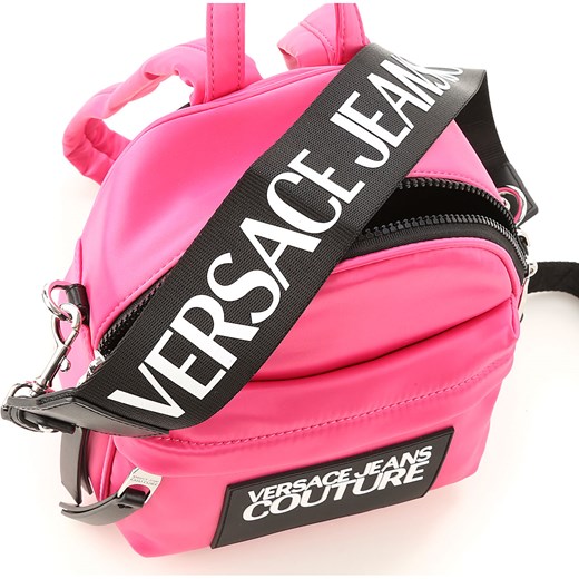 Plecak Versace Jeans różowy 