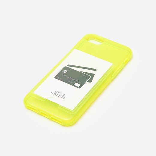 House - Case na telefon Iphone 6S/7/8 z miejscem na karty - Żółty  House One Size 