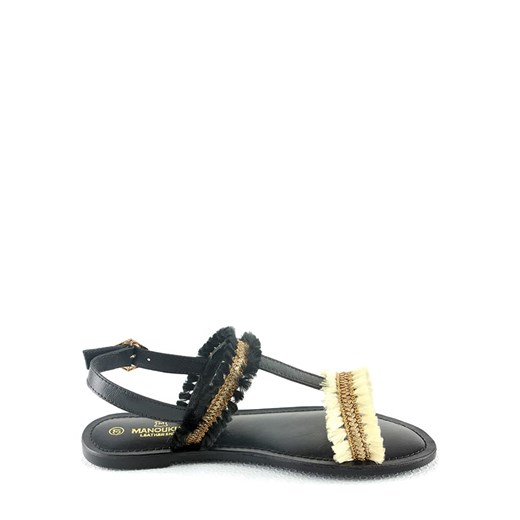 Sandały "Ilma" w kolorze czarno-złotym
