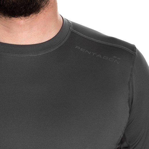 T-shirt męski Pentagon bez wzorów z długim rękawem sportowy 