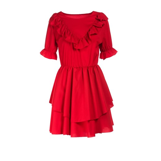 Czerwona Sukienka Pallerodia Renee  S/M Renee odzież