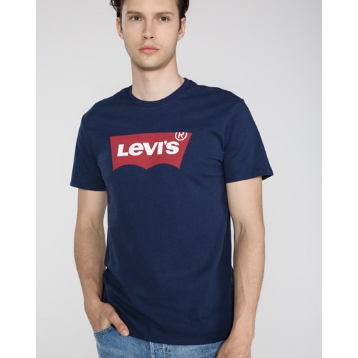 Levi's® Set-in Neck Koszulka Niebieski