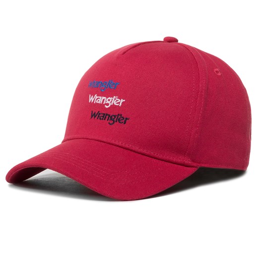 Czapka z daszkiem WRANGLER - Triple Logo Cap W0U7U5X47  Red