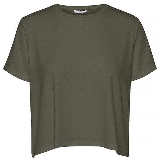 Noisy May - Elly Top - T-Shirt - oliwkowy   S EMP okazja 