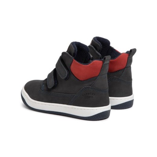 Lasocki Kids buty zimowe dziecięce granatowe na rzepy 