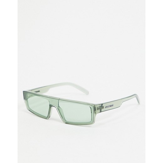 Arnette × Post Malone – Zielone kwadratowe okulary przeciwsłoneczne-Zielony Arnette  No Size Asos Poland