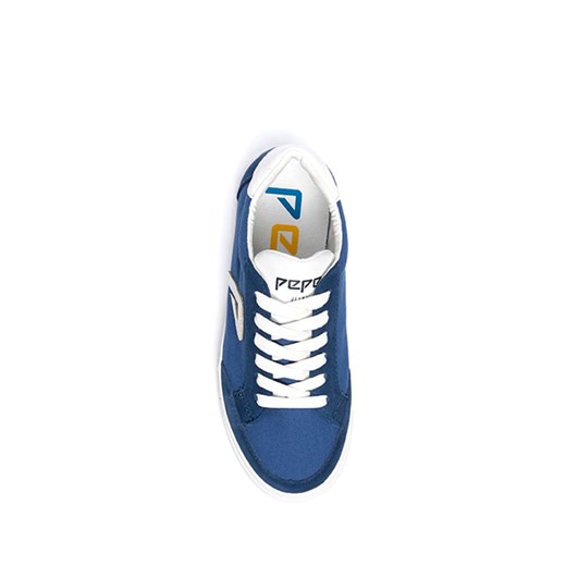 Sneakersy w kolorze niebiesko-białym