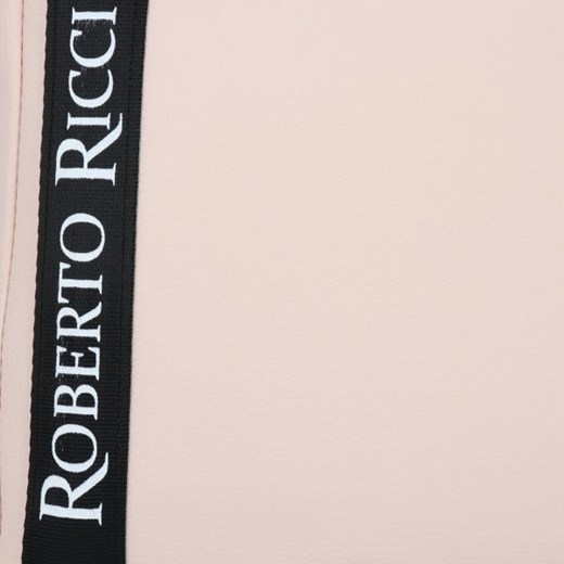 Uniwersalne Torebki Damskie Shopper z modnymi paskami firmy Roberto Ricci Pudrowy Róż (kolory)  Roberto Ricci  PaniTorbalska