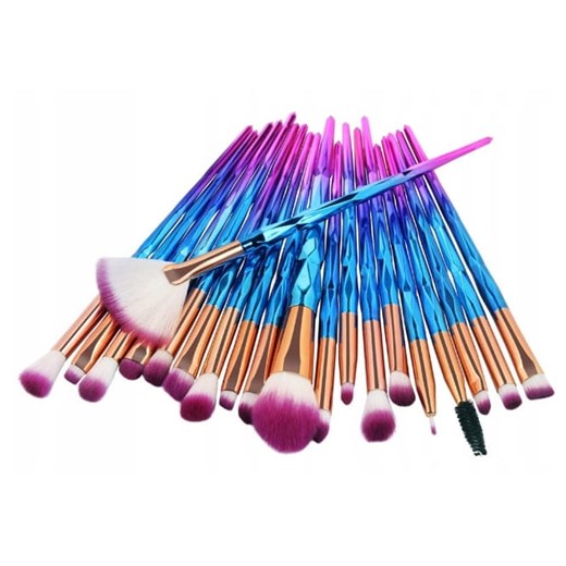 20 x ZESTAW PĘDZLI DO Makijażu UNICORN JEDNOROŻEC Zoeva Onbeauty