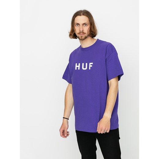 T-shirt męski Huf w stylu młodzieżowym z krótkim rękawem 