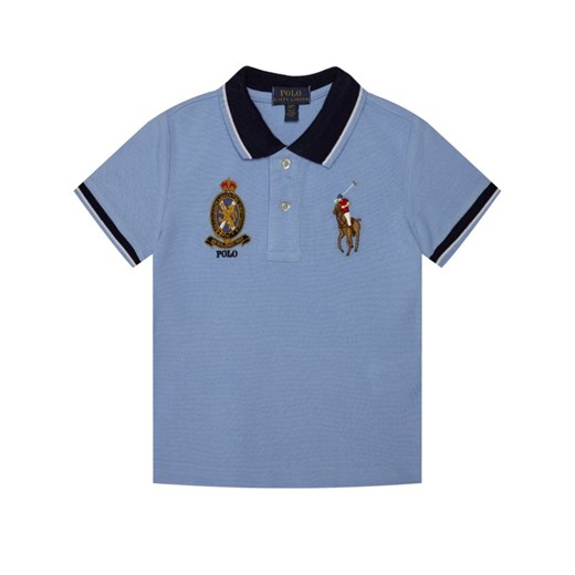 T-shirt chłopięce Polo Ralph Lauren niebieski 