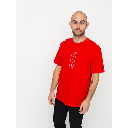 T-shirt męski czerwony Element młodzieżowy 