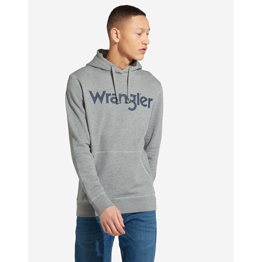 Bluza męska Wrangler z napisem bawełniana młodzieżowa 