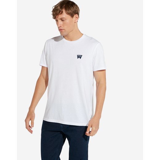 T-shirt męski Wrangler biały 