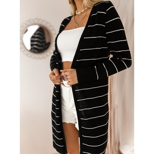 Sweter damski Selfieroom bawełniany z dekoltem w serek
